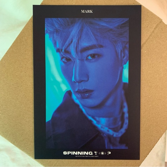 GOT7 Spinning Top Official PREORDER Postcard Set + Sticker Sheet - Picture 7 of 11